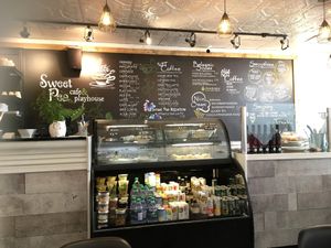 From counter  at Sweet Pea Cafe & Playhouse in Edmonton