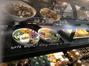 Salads at Sweet Pea Cafe & Playhouse in Edmonton