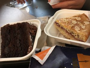 Cake at Sweet Pea Cafe & Playhouse in Edmonton