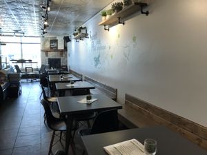 interior at Sweet Pea Cafe & Playhouse in Edmonton