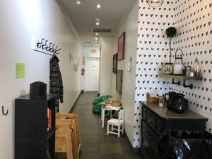 interior at Sweet Pea Cafe & Playhouse in Edmonton