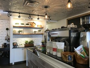 interior at Sweet Pea Cafe & Playhouse in Edmonton