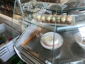 baked goods display at Sweet Pea Cafe & Playhouse in Edmonton