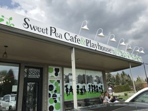 exterior at Sweet Pea Cafe & Playhouse in Edmonton
