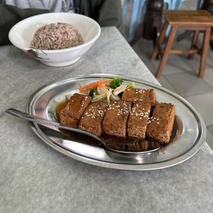 Emerald Tofu  at De Grain in Kuching