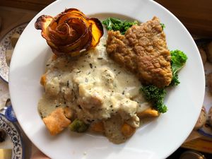 Vegan dinner by request. at La Grange DesRochers in Paley