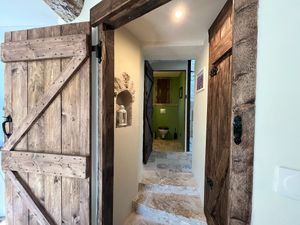 Toilet area in Bella's Cottage.
 at La Grange DesRochers in Paley
