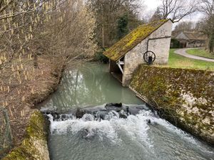 River Lunain in Paley. at La Grange DesRochers in Paley