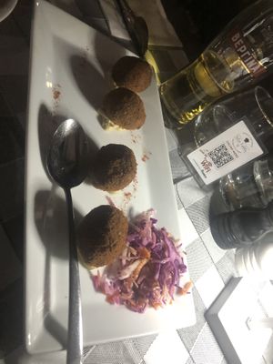 Walnut balls   at Valia Calda in Kalampaka