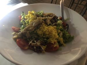 Salad   at Valia Calda in Kalampaka