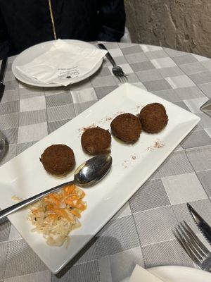 Walnuts balls  at Valia Calda in Kalampaka