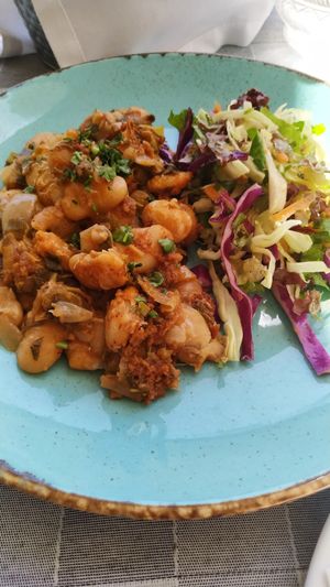 Beans at Valia Calda in Kalampaka