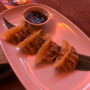 Kimchi Dumplings  at Yulli's Brews in Alexandria