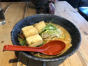 Vegan Tan Tan at Happy Samurai in Canterbury