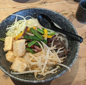 Ramen with tofu at Happy Samurai in Canterbury