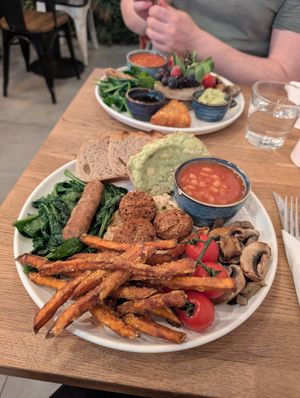  at Charlie's Cafe in North London