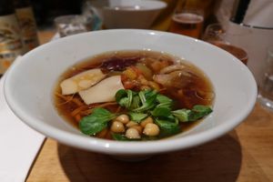 Veggie ramen at Ippudo - Republique in Paris
