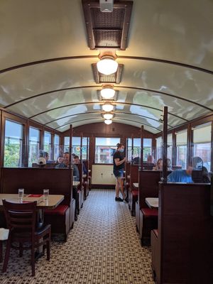 Interior at Swan Street Diner in Buffalo