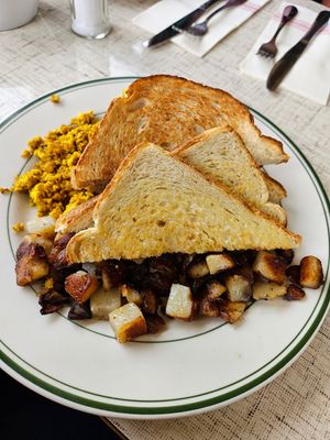 Tofu scramble at Swan Street Diner in Buffalo