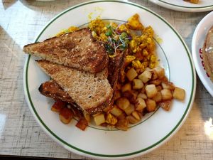 Decent tofu scramble.  at Swan Street Diner in Buffalo