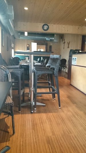 Inside at The Vegan House in Hollywood