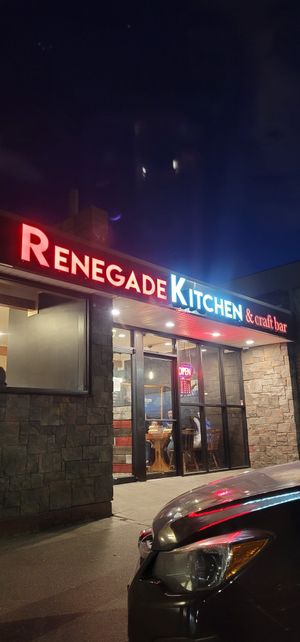. at Renegade Kitchen & Craft Bar in Kelowna