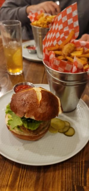 Pretzel bun is out of this world at Renegade Kitchen & Craft Bar in Kelowna