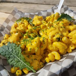 (Better Than) Mom's Mac & Cheeze made with cashew cheeze at Renegade Kitchen & Craft Bar in Kelowna