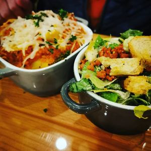 Lasagna at Renegade Kitchen & Craft Bar in Kelowna