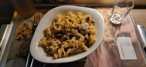 Campanelle Crema di Funghi (vegan) at Vapiano in Linz