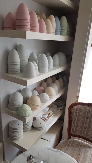 Lampshades at Cafe Animo in Ulm