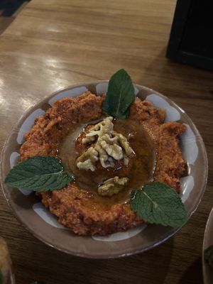 Muhammara 6,90€
  at Ayam Zaman in Linz
