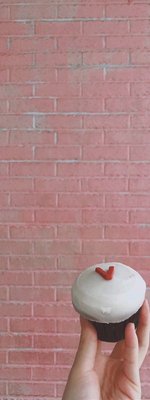 there is only one vegan option which is red velvet, which was pretty good! i just wish there were more vegan options 😭 at Sprinkles Cupcakes in Tampa