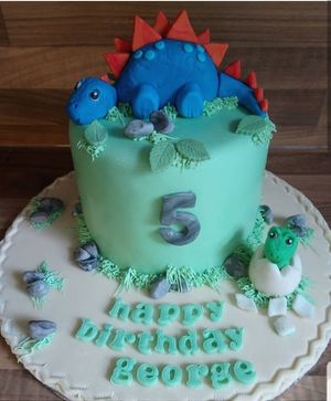 Birthday cake by Scrummy Crumb. at Scrummy Crumb in Hull