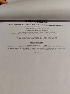 Pizzas #Veganuary at Roadhouse Cafe & Nom Yum Delivery in New Delhi