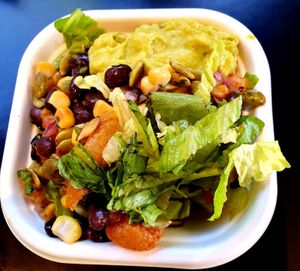 Small salad at Zambrero in Port Lincoln