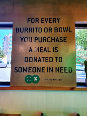 A perfect reason to eat here at Zambrero in Port Lincoln