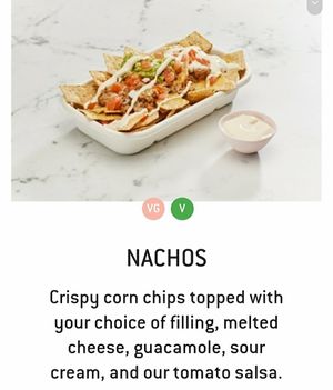 Nachos at Zambrero in Bendigo