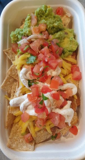 Vegan nachos at Zambrero in Wangaratta