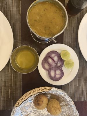   at Krishna Vegetarian Restaurant in Zanzibar