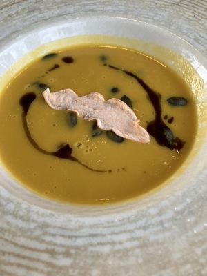 Soup  at Strandhotel am Weissensee in Weissensee