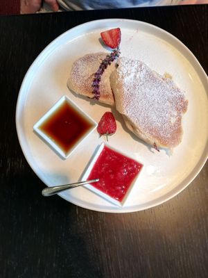 Pancakes at Strandhotel am Weissensee in Weissensee