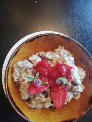 Porridge at Strandhotel am Weissensee in Weissensee