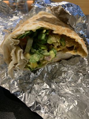 Cauliflower burrito  at Zambrero - Cloisters Square in Perth