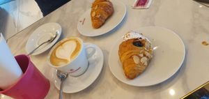 Cornetti at Rinaldini Pastry Spa in Rome