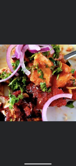 Chilly paneer  #Veganuary at Milan's Restaurant in Moshi