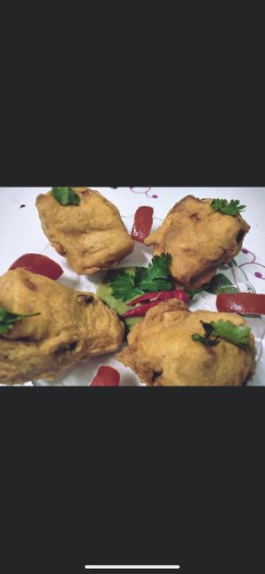 Paneer Bhajia   at Milan's Restaurant in Moshi