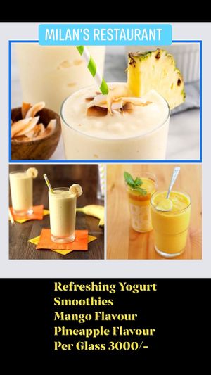   at Milan's Restaurant in Moshi