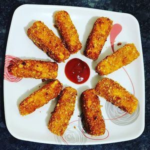 Crispy Paneer fingers authentic taste    at Milan's Restaurant in Moshi
