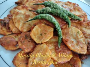 Masala Bajia   at Milan's Restaurant in Moshi
